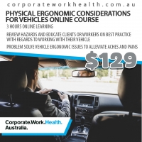 Online Vehicle Physical Ergonomic Training For Allied Health Professionals